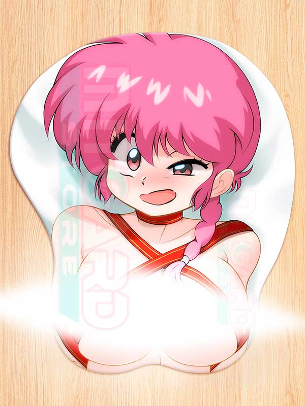 Ranma girl 3D Mouse pad with Gel Wrist rest